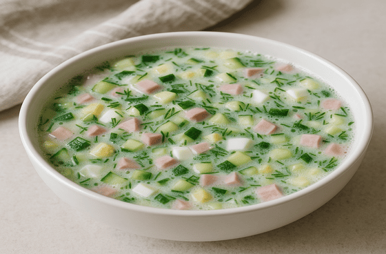 Окрошка на айране